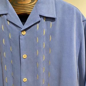 Nat Nast silk cabana shirt